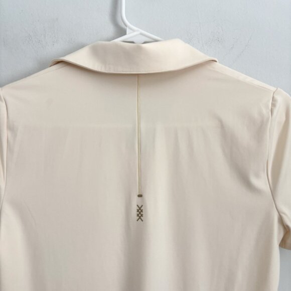 NEW Rhone Cream Course to Court Short Sleeve Polo Shirt Women's Size XS - Picture 8 of 8